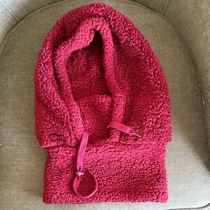 Wildspn Wine Burgundy Sherpa Hood Snowboarding